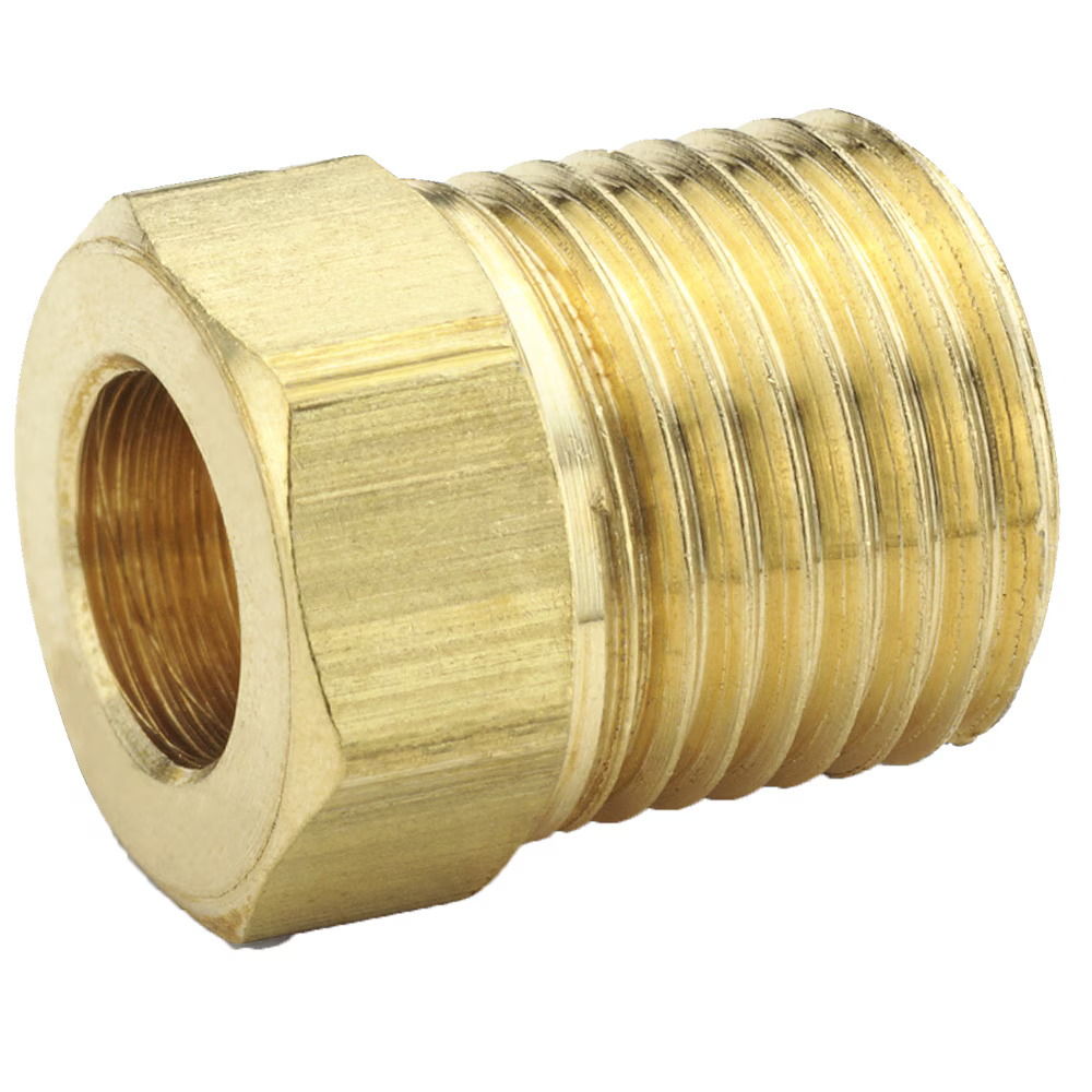 Brass Inverted Flare Fittings Nut Flare