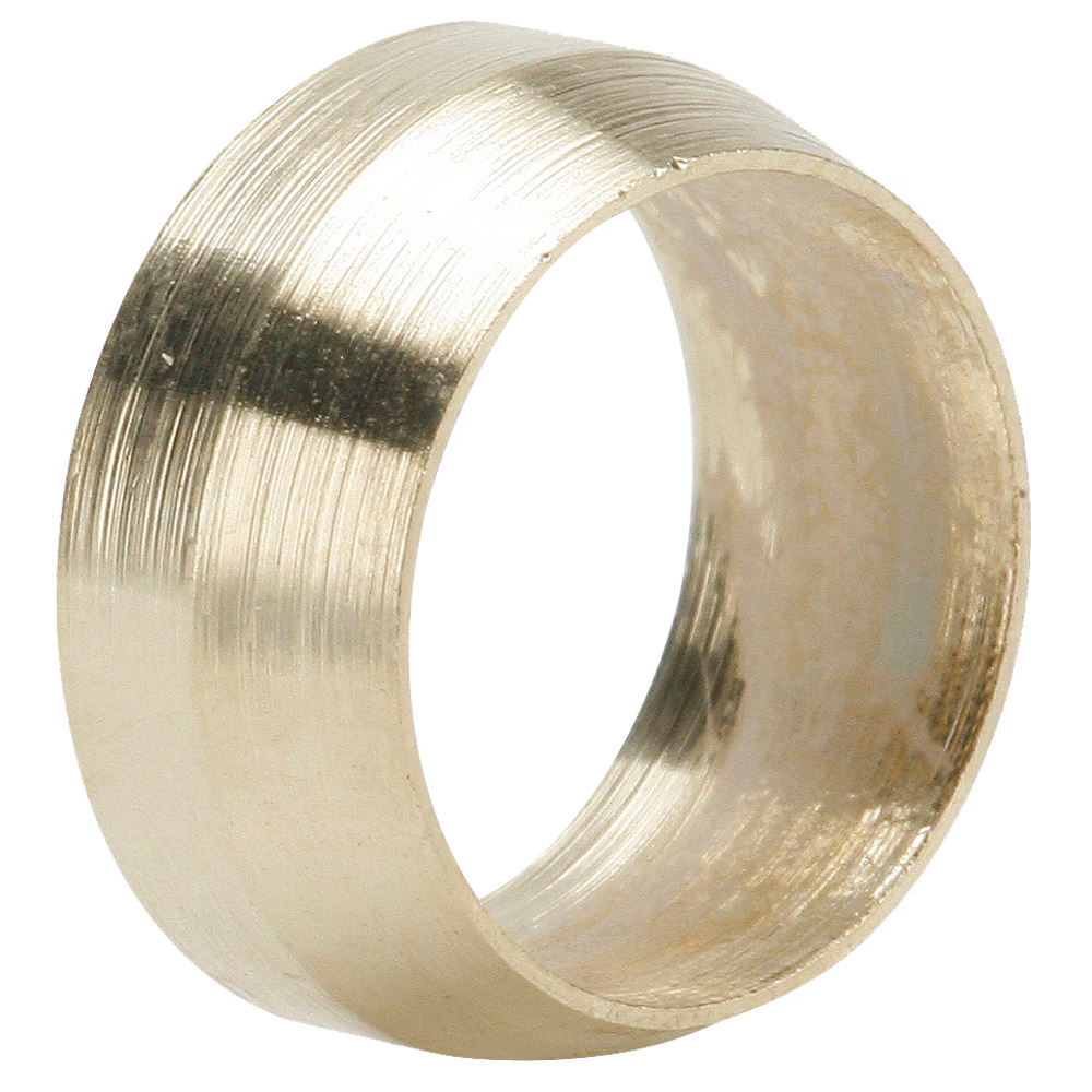 Brass Compression Fittings for Thermoplastic and Soft Metal Tubing - Poly-Tite. Brass Sleeve Tube