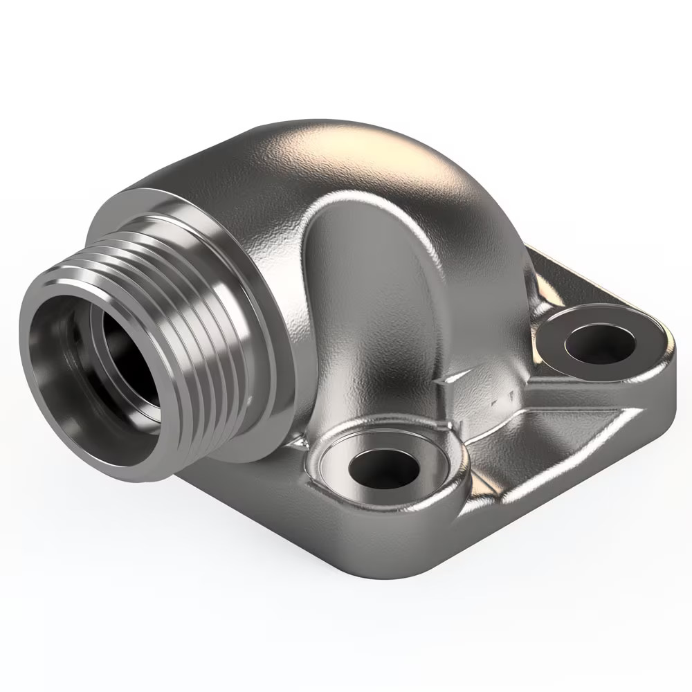 Gear Pump Flange 90° Elbow