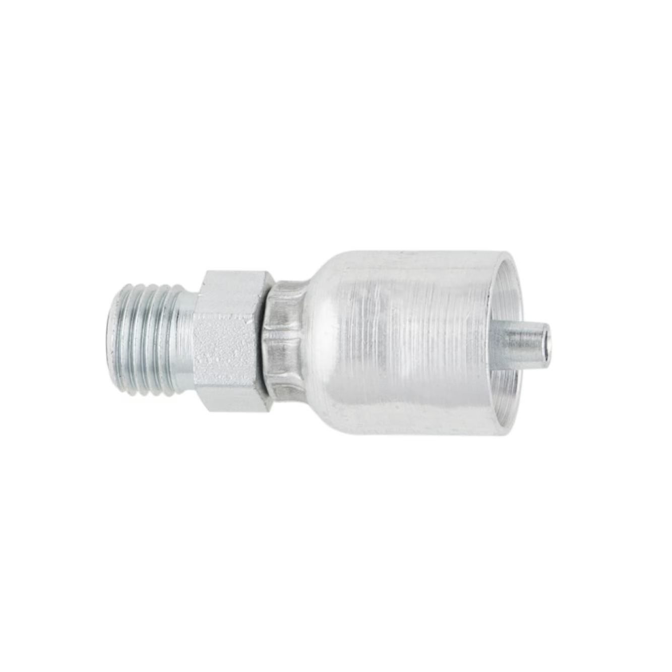 Crimp Style Hydraulic Hose Fitting - 43 Series Fittings Straight Male Seal-Lok® - Rigid (with O-Ring