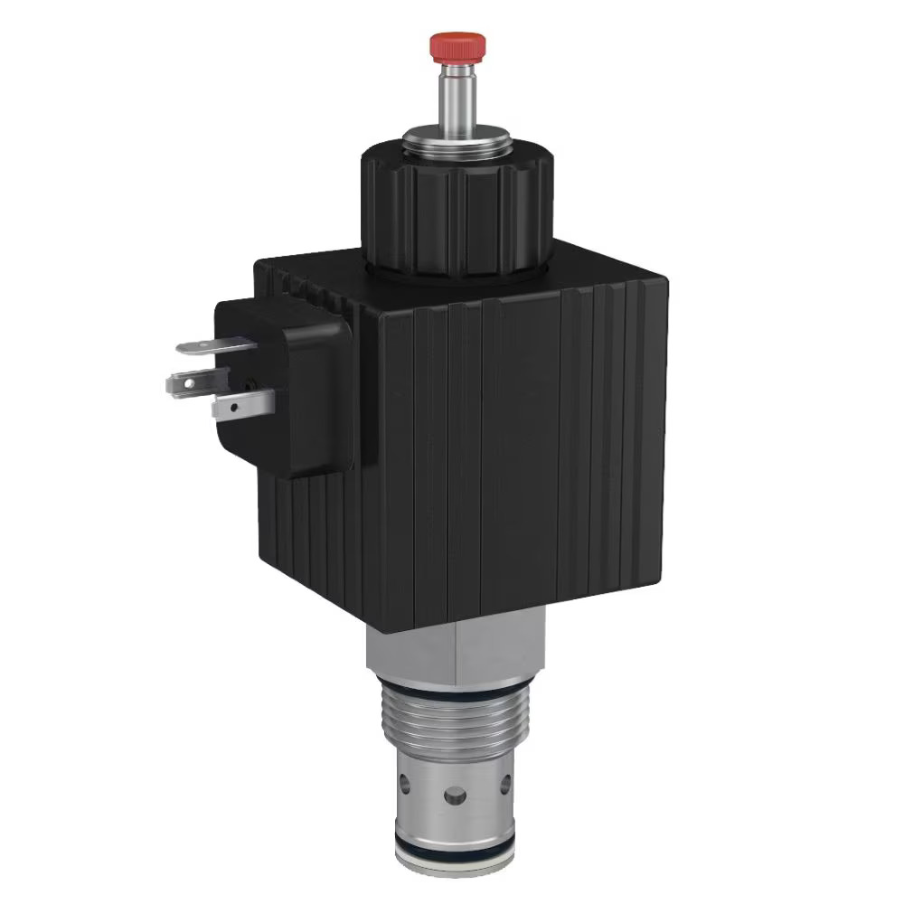 2 Way Flow Control Proportional Valves 14 GAL/MIN 53 L/MIN Normally Closed Electrical Manual