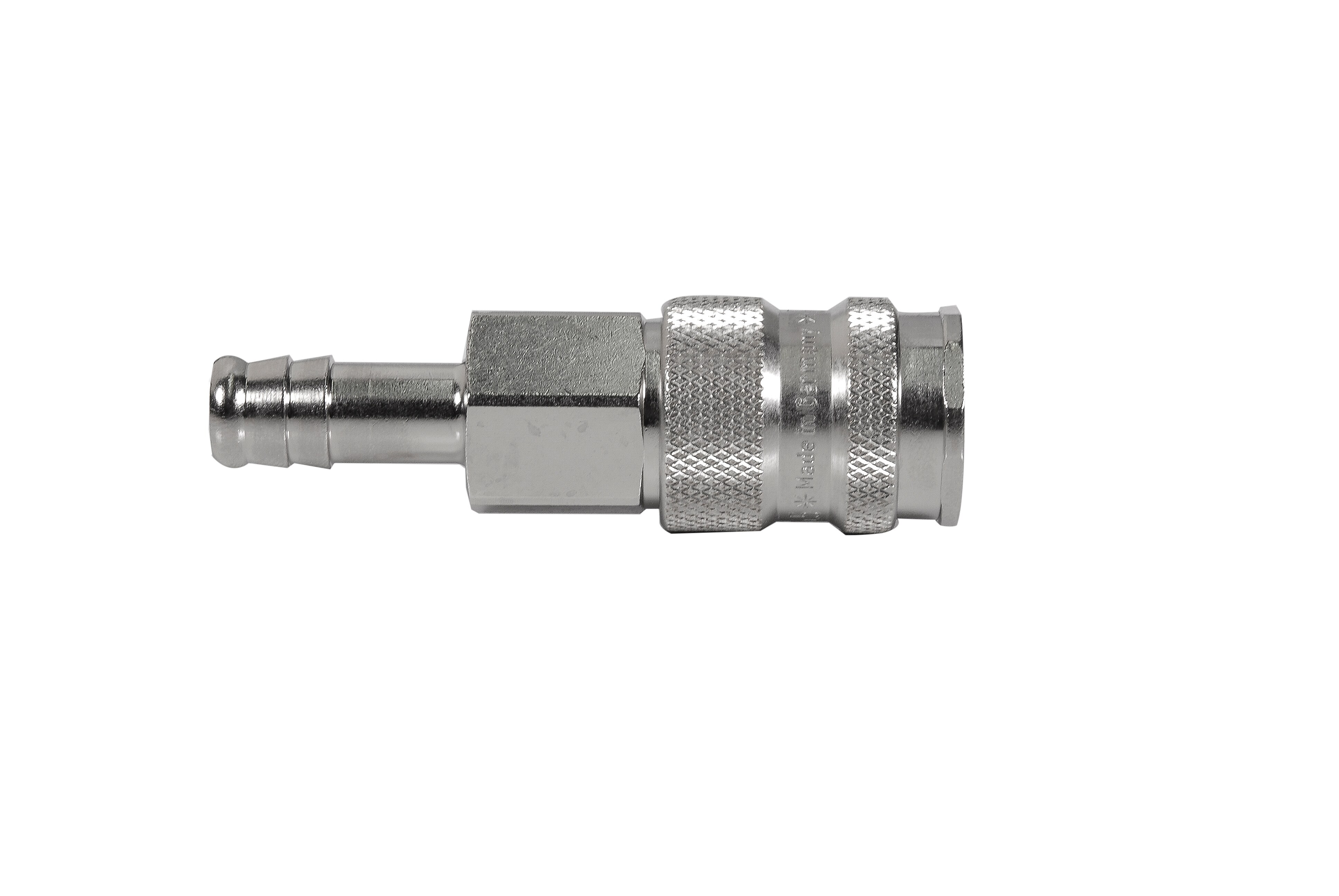 Serie 23  Single Shut-Off Hun Lynkobling (med ventil) - Slangestuds - Messing