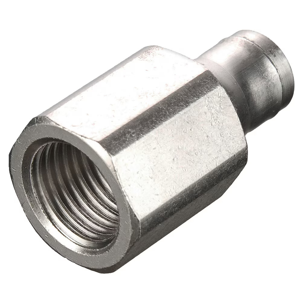 Electroless Nickel Plated Brass Push-to-Connect Fittings - Prestolok PLM Tube to Female Pipe Push-to-Connect Female BSPP