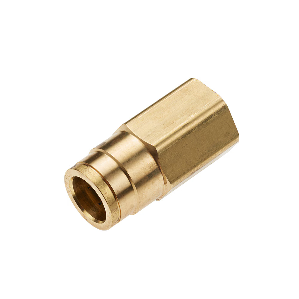 Air Brake D.O.T. composite & brass push-to-connect fittings - PTC & PTCR Connector Tube to Female Pipe Push-to-Connect Female NPT
