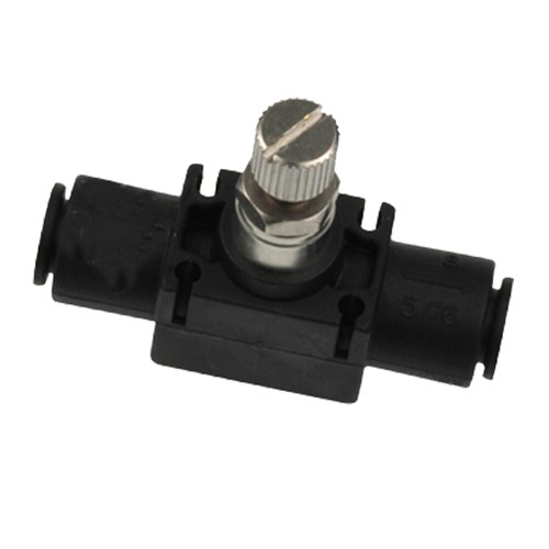 Toby Flow Control Composite Pneumatic Flow Controls | Parker | In-Line Tube to Tube Bi ...