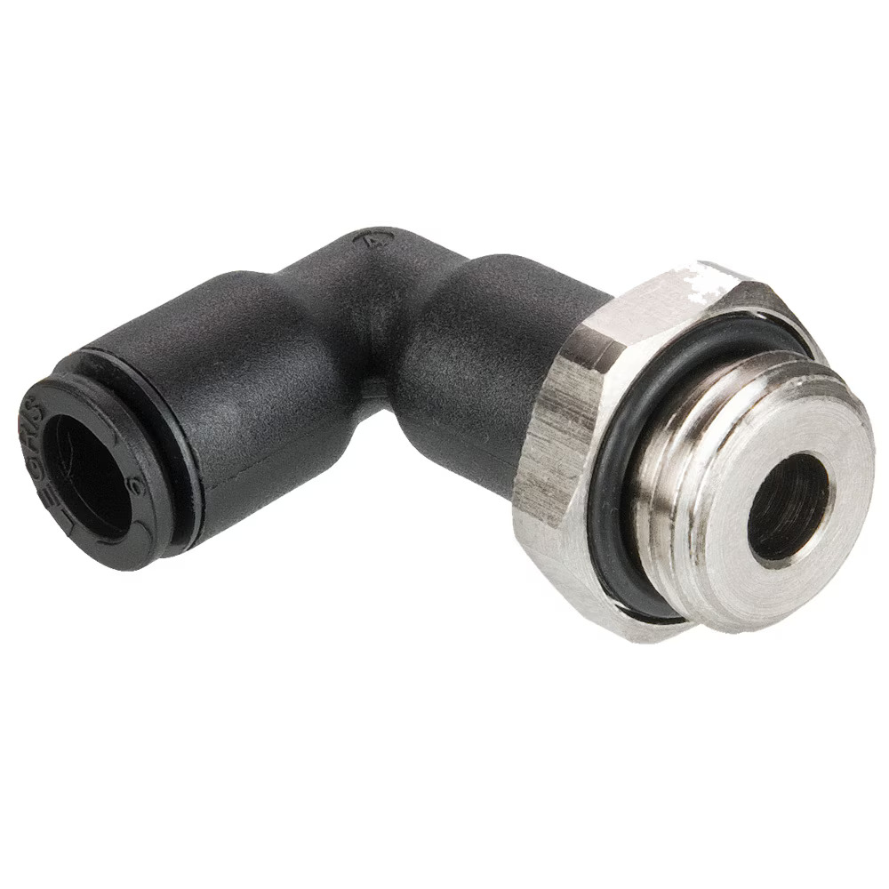 Composite Push-to-Connect Fittings - PLP Composite Elbow 90° - Extended Tube to Pipe Push-to-Connect UNF