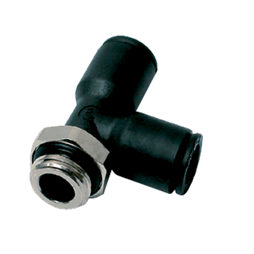 Composite Push-to-Connect Fittings - PLP Composite Run Tee Tube to Pipe Push-to-Connect UNF