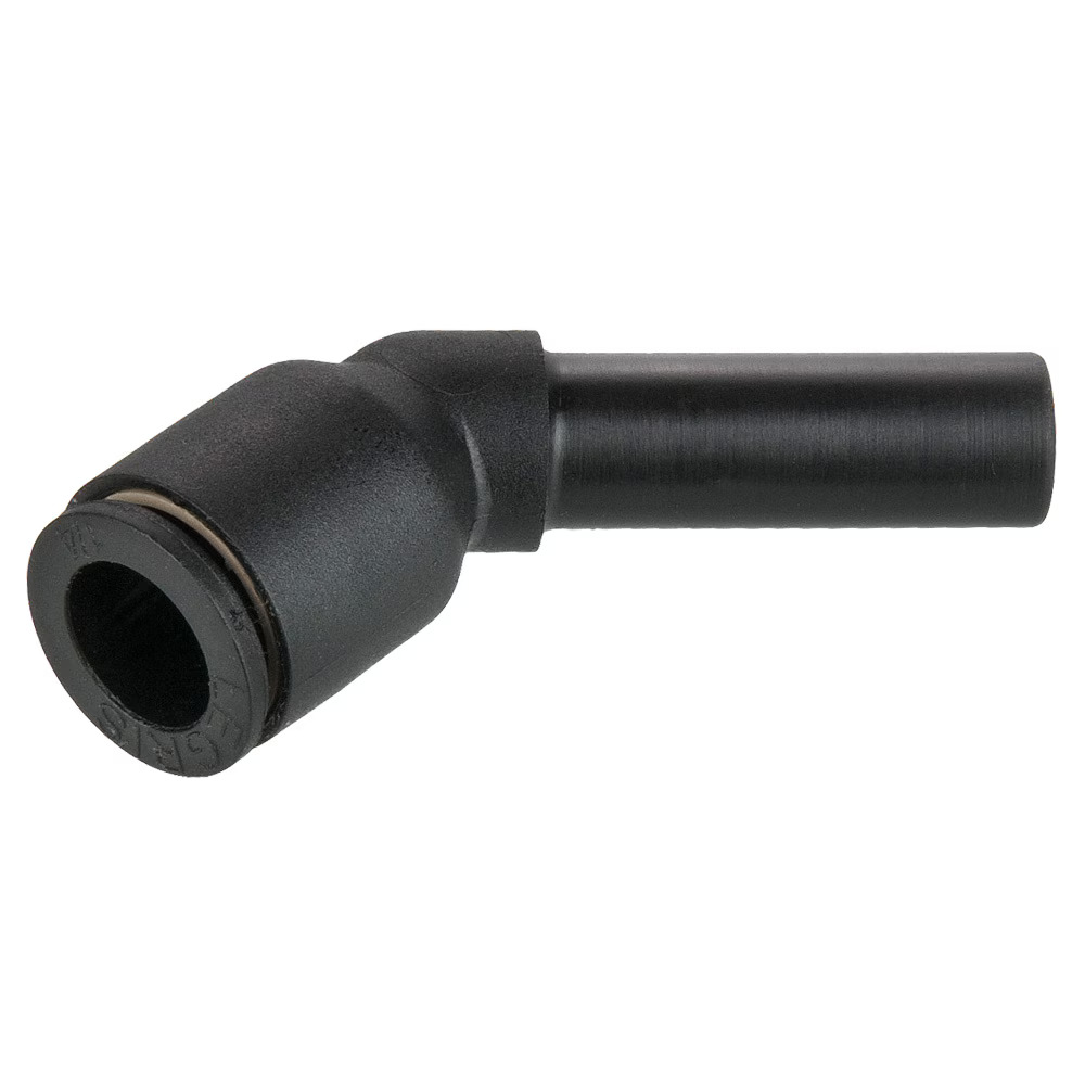 Composite Push-to-Connect Fittings - PLP Composite Elbow 45° - Plug-in Tube to Tube Push-to-Connect Plug-in Stem