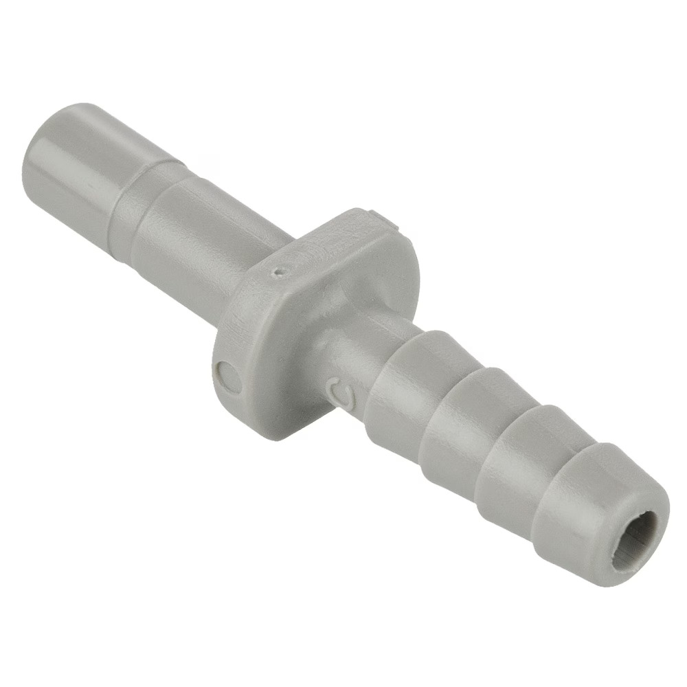 Push-to-Connect all plastic FDA compliant fitting, Parker TrueSeal Connector Tube Stem Barb