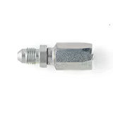 Field Attachable Hydraulic Hose Fitting - 42 Series Fittings Straight Male JIC 37° - Rigid Steel