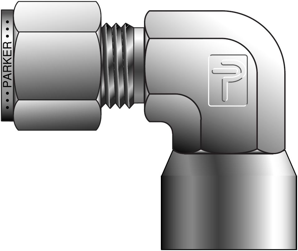 ALOK - Svejsevinkel For Tomme Rør for CPI™ /A-LOK® Til Rør Svejsesamling