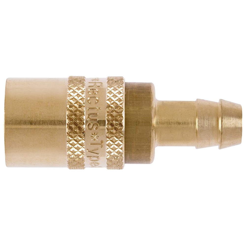 Serie 87  Straight-Through Hun Lynkobling (uden ventil) - Slangestuds - Messing