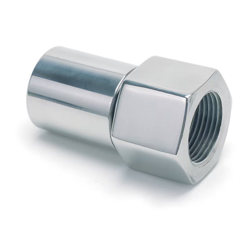 PTFE Hose “True-Bore” Fittings - PAGE Series Female NPTF Pipe - Rigid - Straight