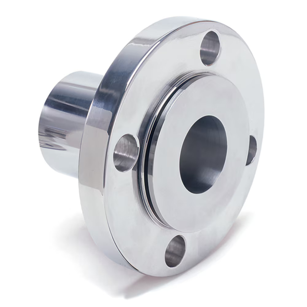 PTFE Hose “True-Bore” Fittings - PAGE Series Sanitary Flange Retainer