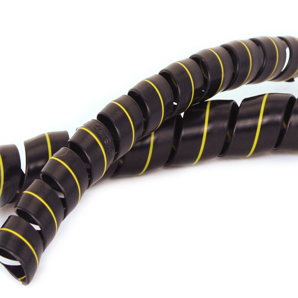 Hose Guards for Parflex Hoses PSG - Black/Yellow Polyethylene