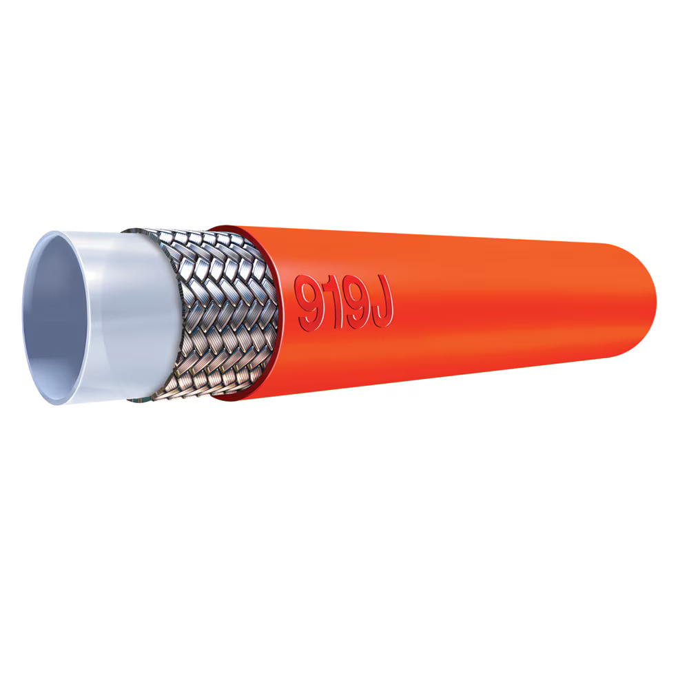 PTFE Hose - 919 Series Silicone Jacket Natural