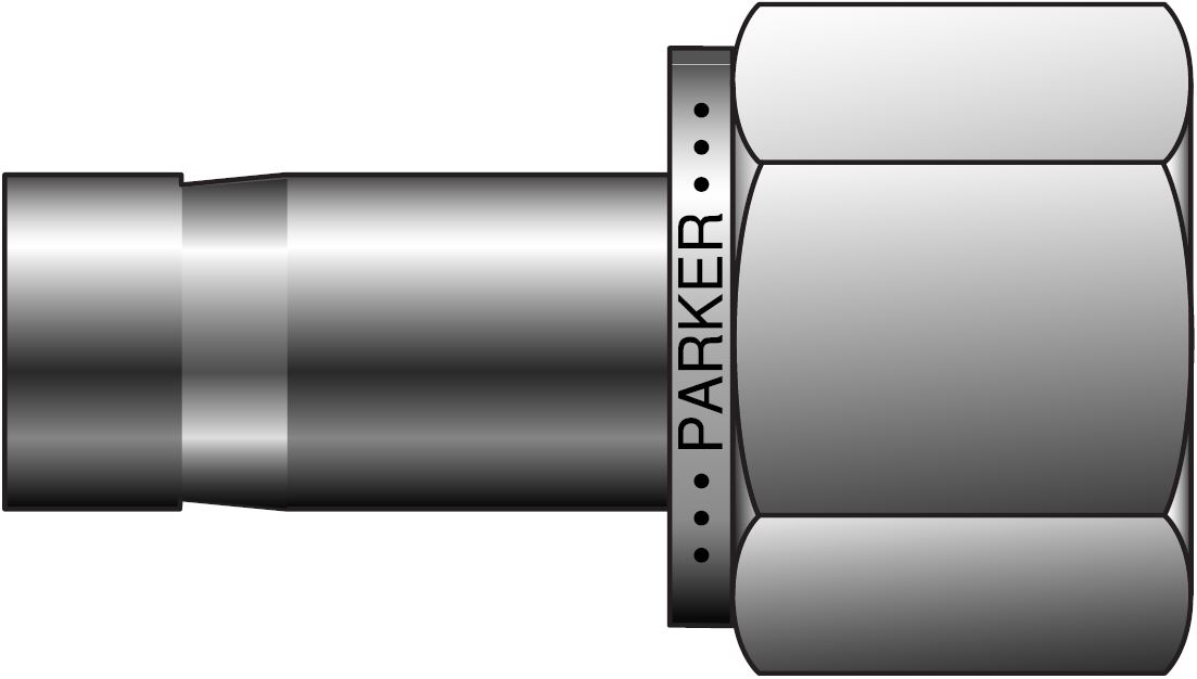 ALOK - Rør Ende NPT Hun Adapter For Tomme Rør