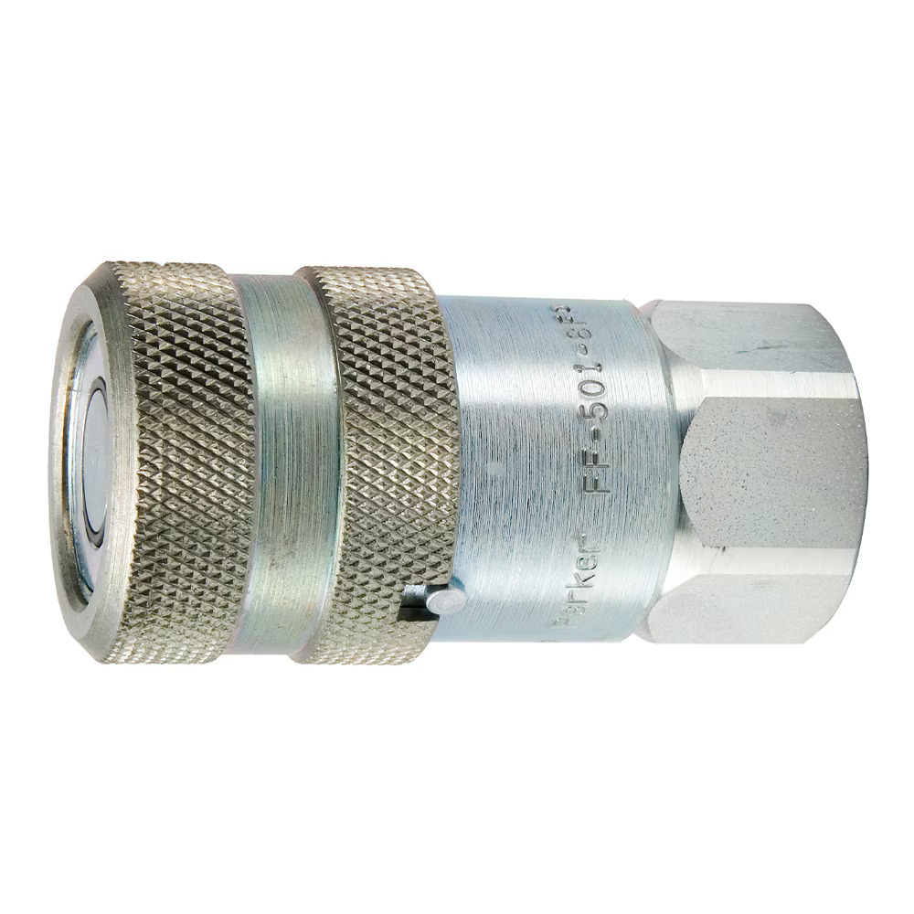 Non-Spill, Flat Face, ISO 16028 HTMA, Quick Couplings - FF and FC Series ff Female Coupler Female BSPP Non-spill