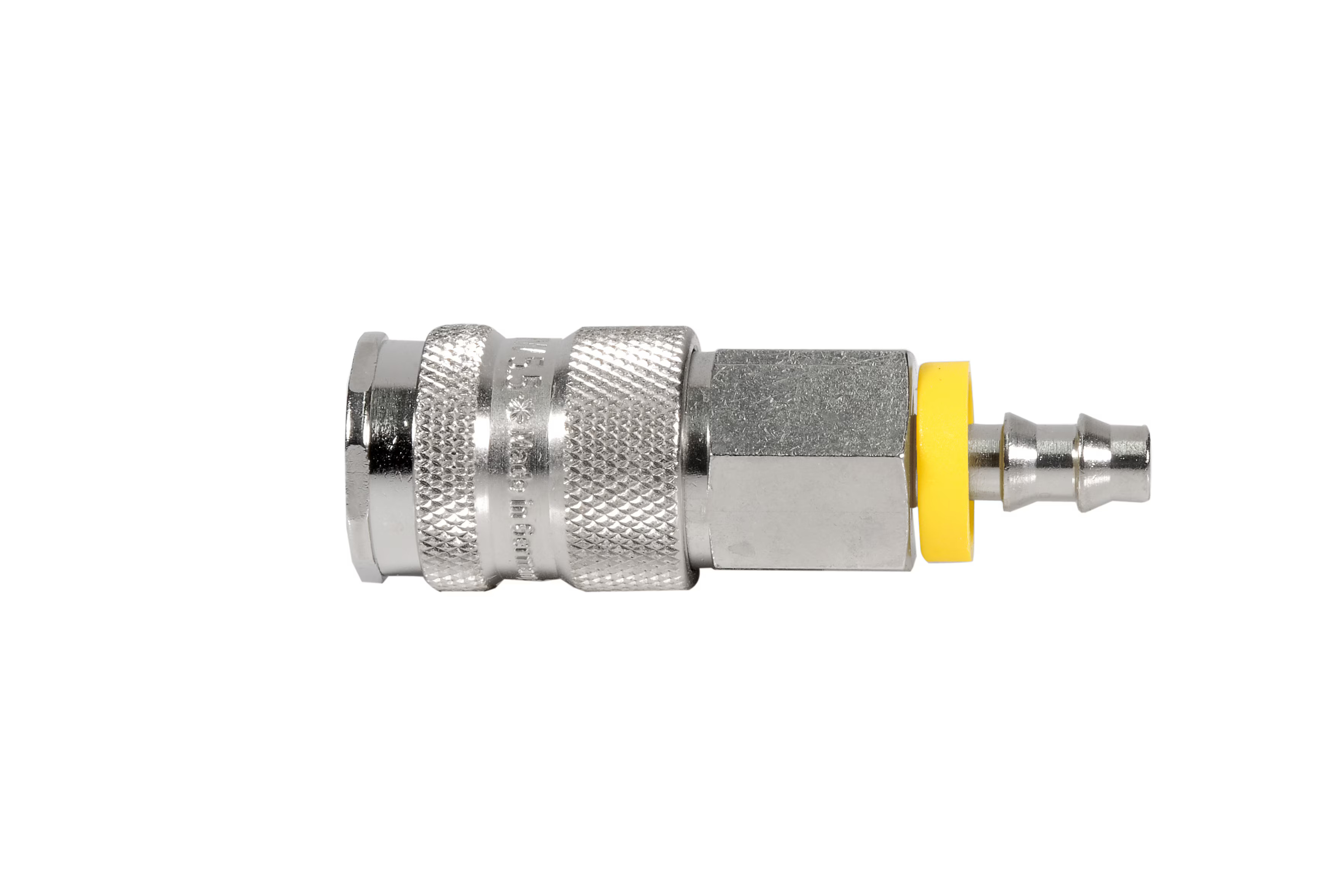 Industrial Interchange, High Flow, Quick Connect Air Couplings - Rectus 21, 23, 30 Series Coupler Push-Lok Hose Barb n/a Brass Nickel-plated