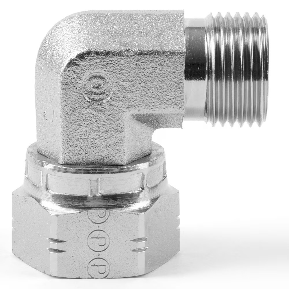 Svivel Omløber Vinkel - BSPP 60° Konus Ende / BSPP 60° Indvendig  Svivel Ende