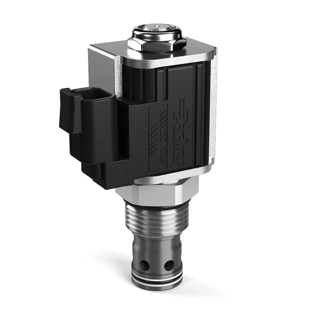 2 Way Poppet Type Solenoid Valve 24 GAL/MIN 90 L/MIN Electrical