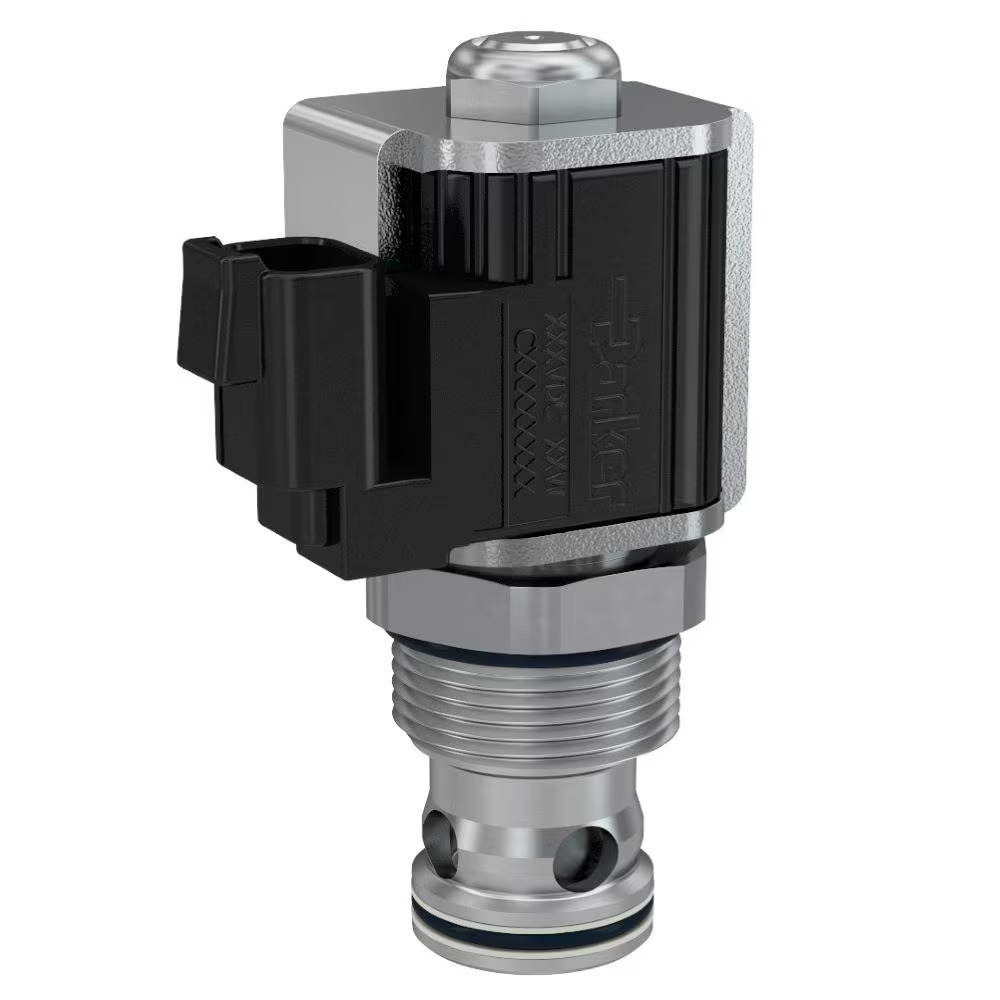 2 Way Poppet Type Solenoid Valve 40 GAL/MIN 150 L/MIN Electrical