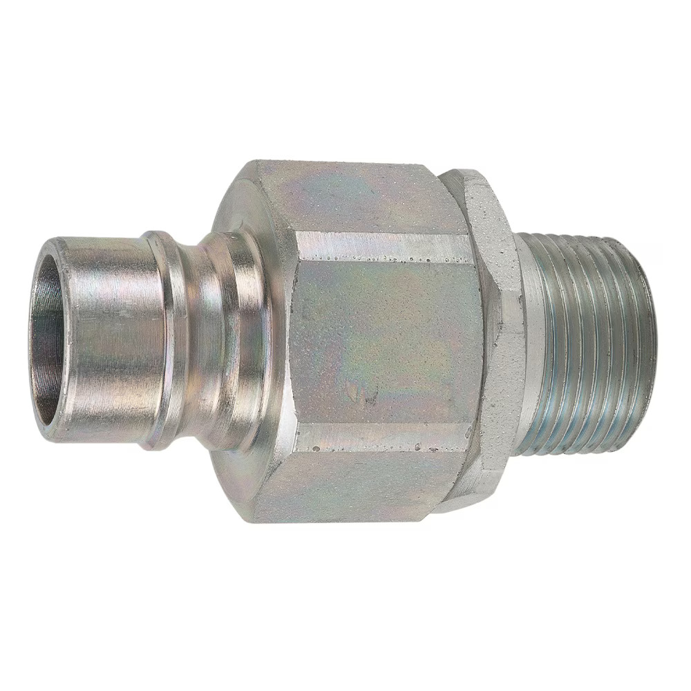 Multi-Purpose Hydraulic Quick Couplings - H Series Male Nipple Male NPT Poppet Steel