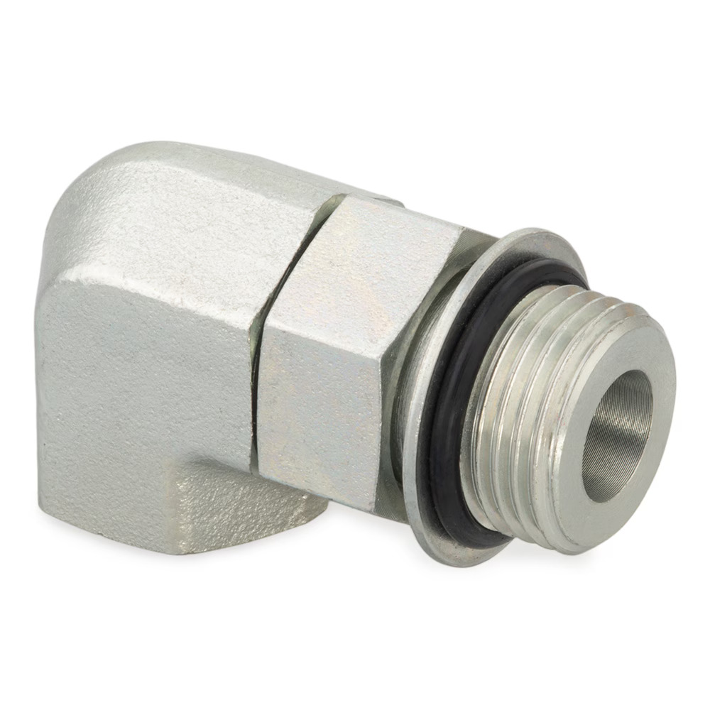 Pipe Fittings and Port Adapters 90° Elbow Male SAE-ORB Female NPT/NPTF na SAE-ORB to NPT/NPTF
