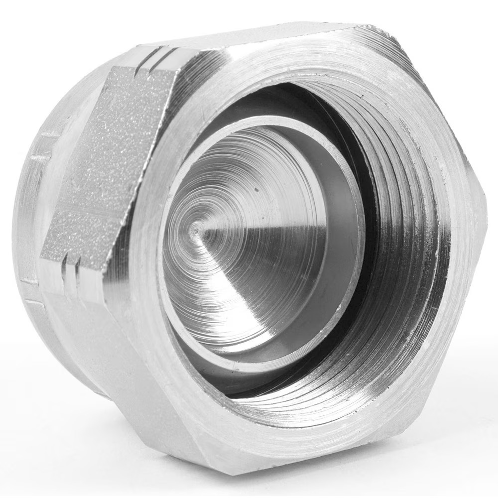 Hætte - BSPP 60° Konus Indvendig  Svivel Hætte Ende