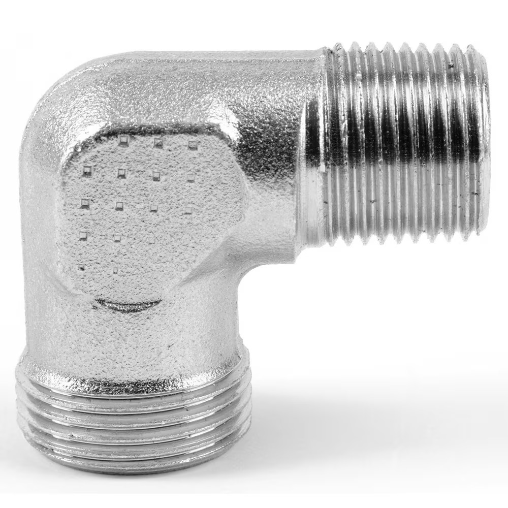 Vinkel Indskruning - Udvendig BSPP Gevind – Metal Pakningskant