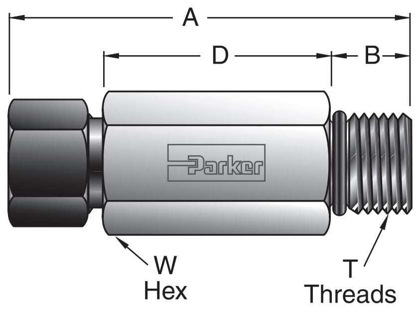 MP7HBA MPI™ Til SAE Han O-Ring Samler
