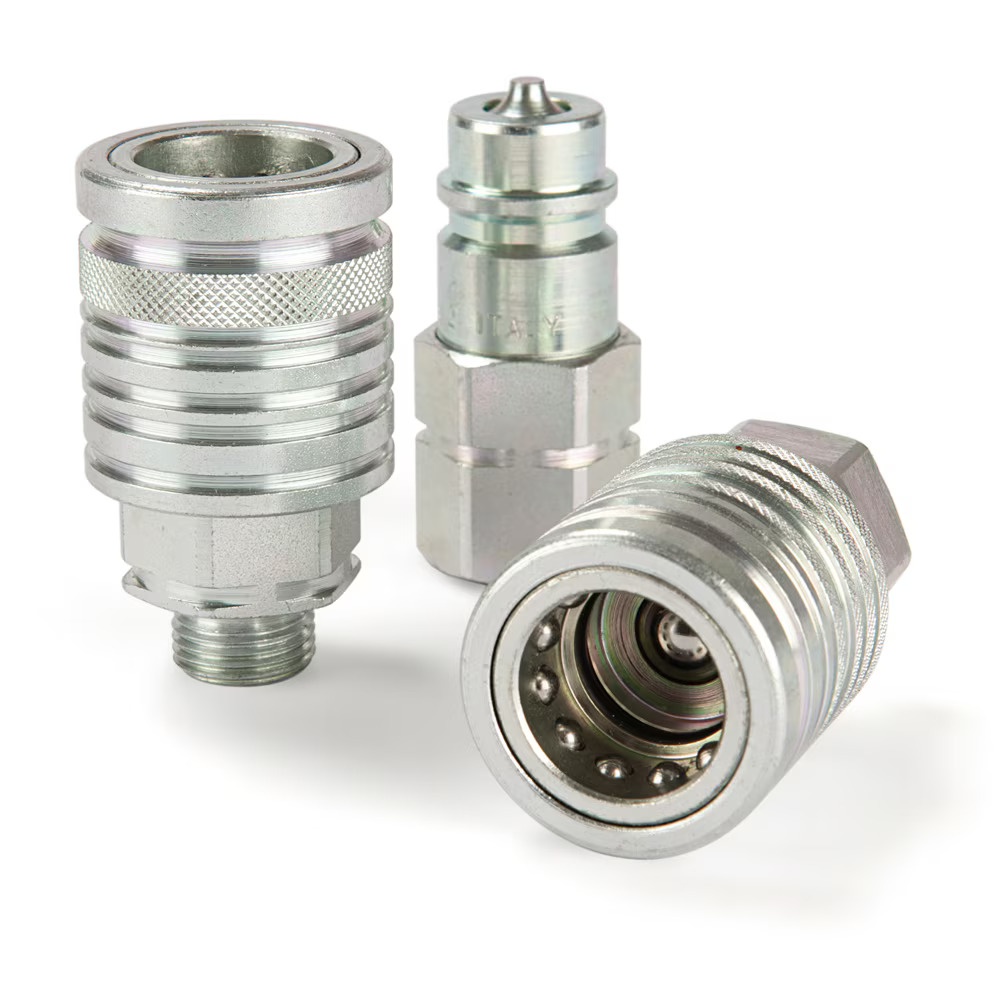 Hydraulic Quick Coupling - ISO A Profile - Series 2000 Plug Male thread BSPP – DIN 3852 Form B