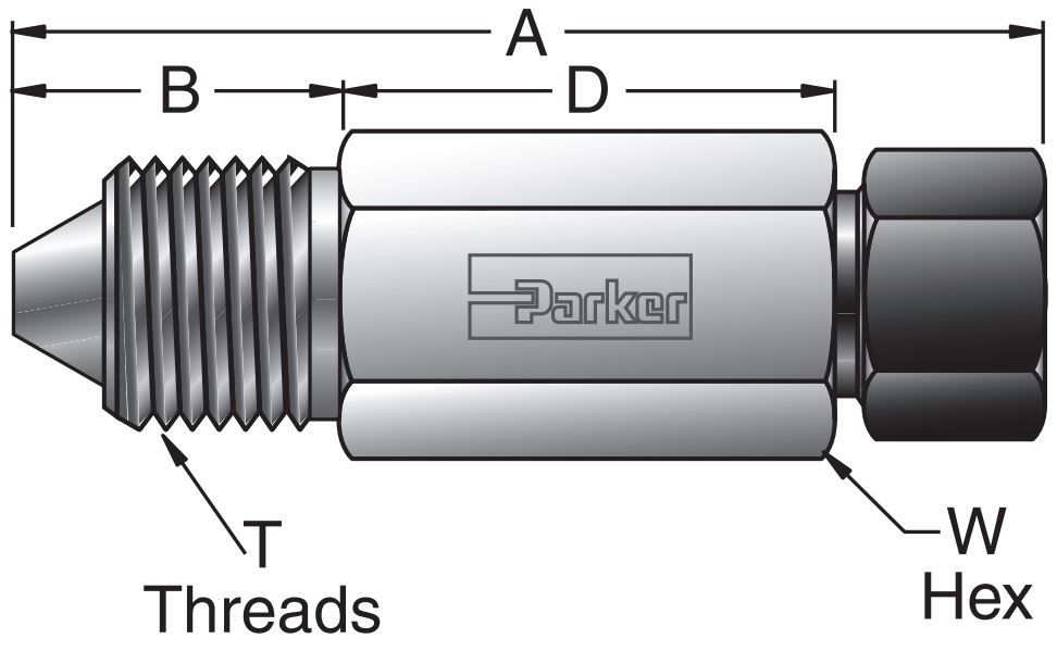 X41HBMP7 Højtryk Konus & Gevind Til MPI™  Samler