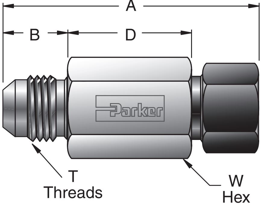 XHBMP7, 37°Udkravning Til MPI™  Samler