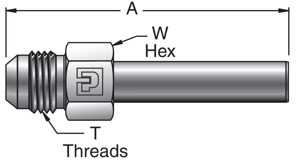 XHT7 37°Udkravning Til MPI™ Glatrør Ende