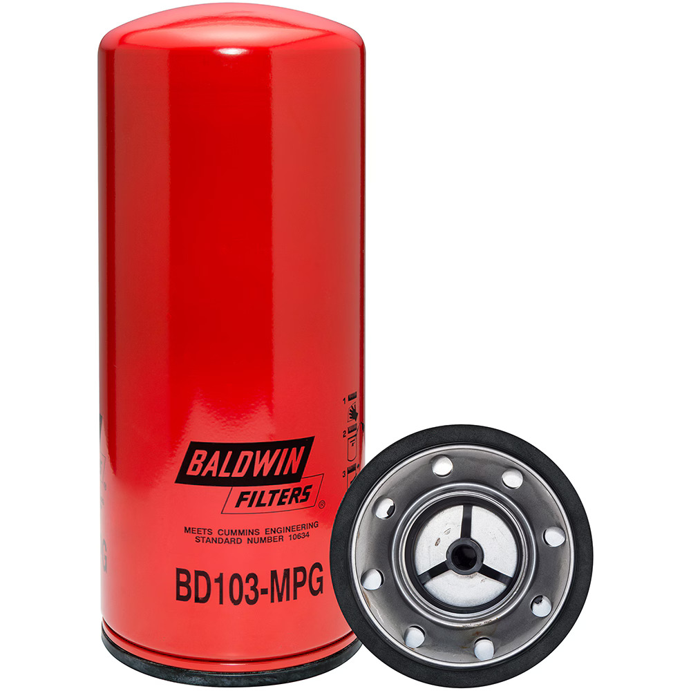 Baldwin - Spin-on Lube Filters Maximum Performance Glass Dual-Flow Lube Spin-on Lube Filter