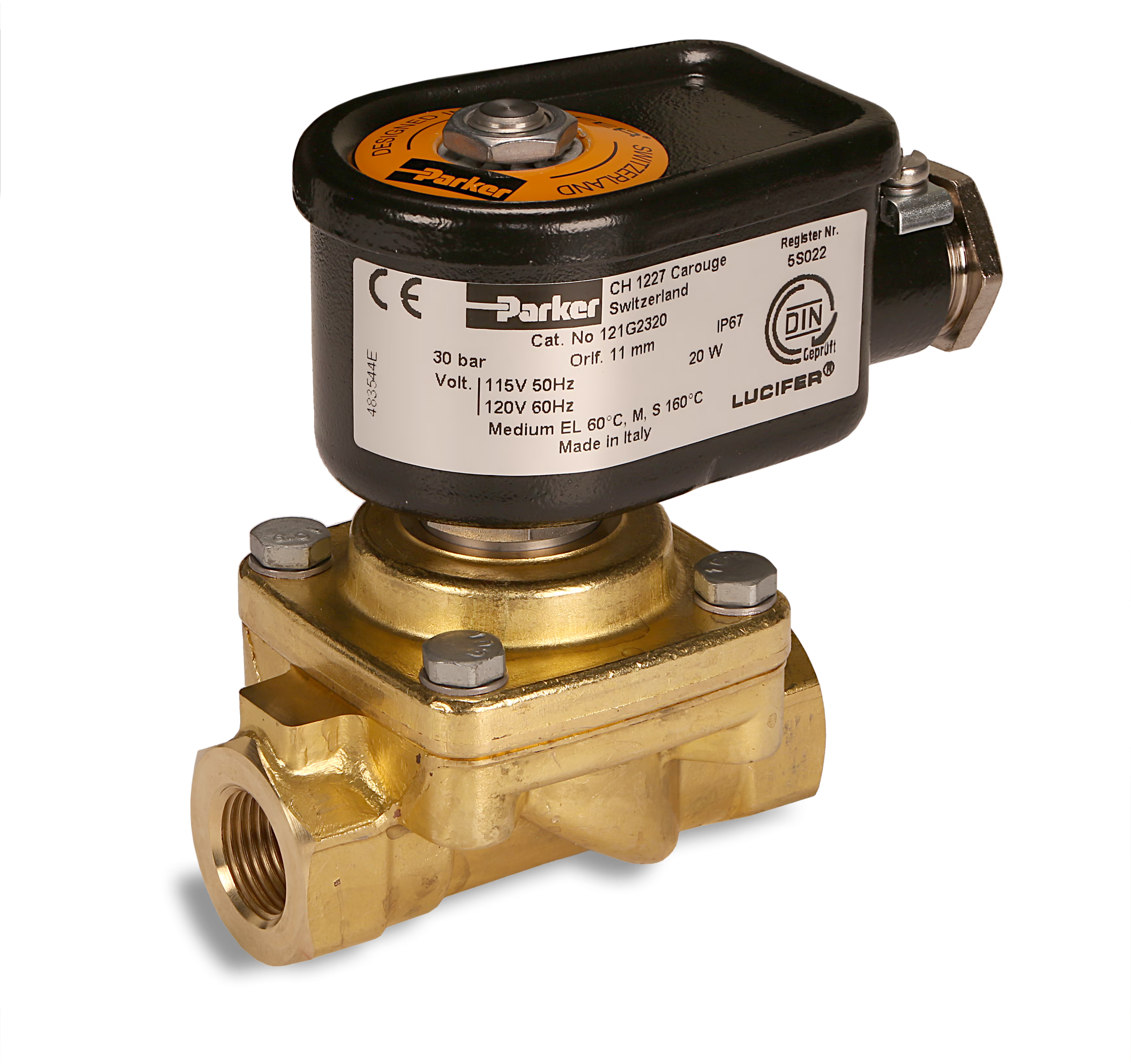 G Series direct and indirect acting Solenoid Valves for Industrial and Process applications Direct Operated Normally Closed