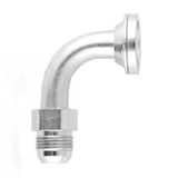Flange / Flare Adapters 90° Elbow Code 62 Flange - Male JIC 37° Flare