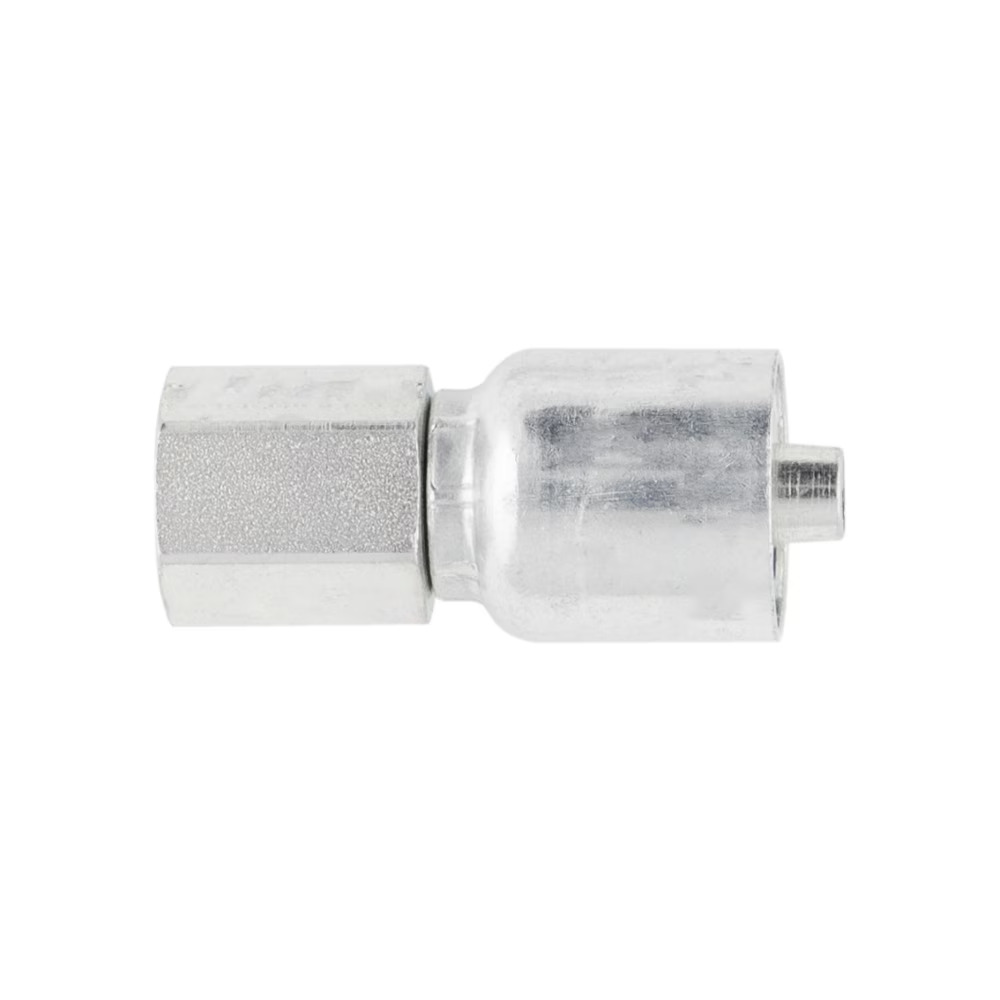 Crimp Style Hydraulic Hose Fitting - 43 Series Fittings Straight Female NPTF Pipe - Rigid