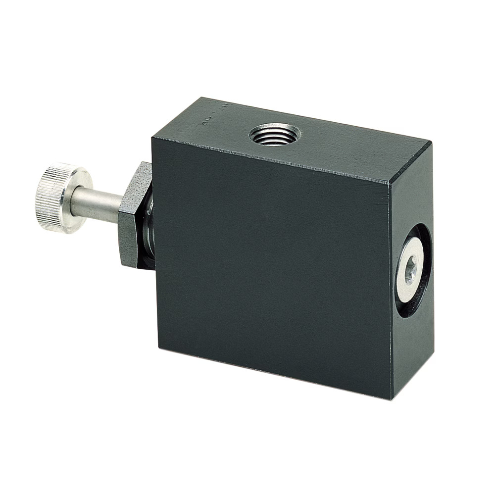 In-line Push-to-Read Gauge Isolator Valve - GT Series BSPP