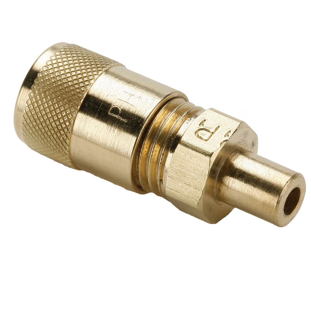 Refrigeration Access Valves Straight Solder Connector Flare to Tube or Solder