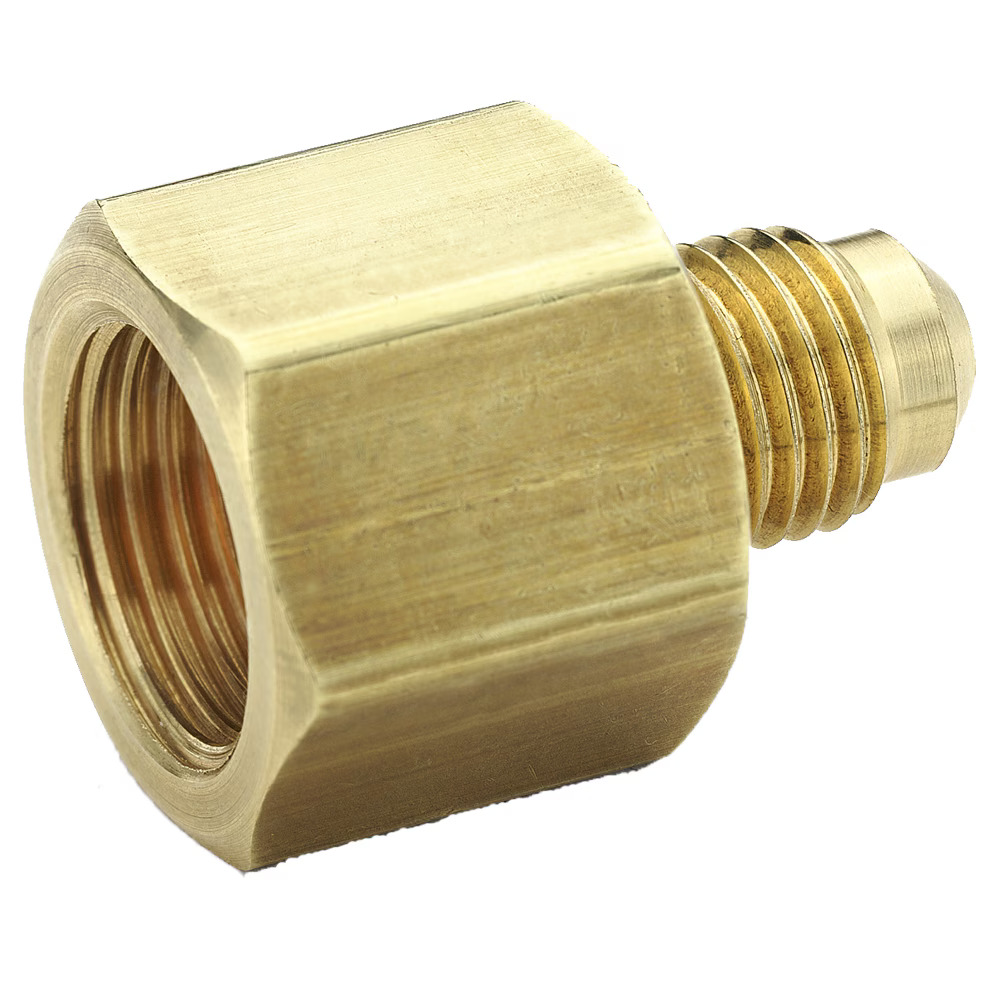 Brass 45° Flare Fittings Connector Male Flare to Female Flare Flare Flare Nut NA
