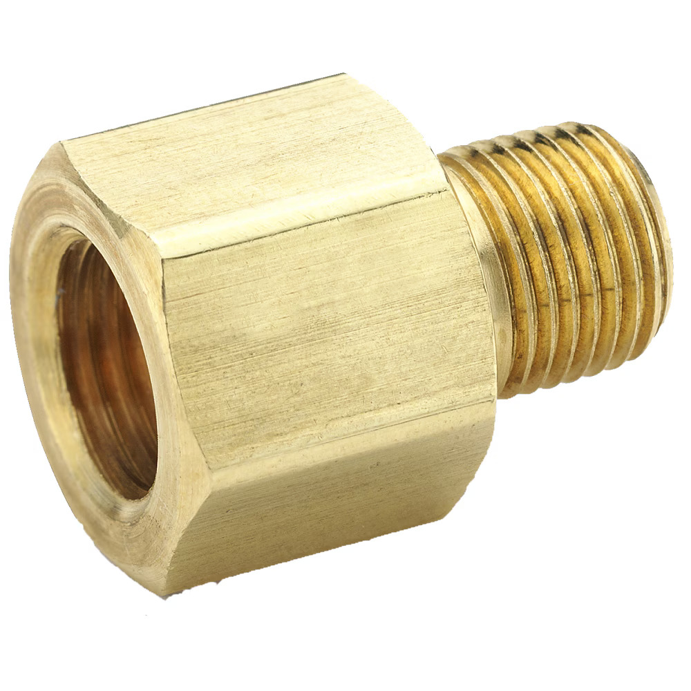 Brass 45° Flare Fittings Connector Female Flare to Pipe Flare Nut Male Pipe NA