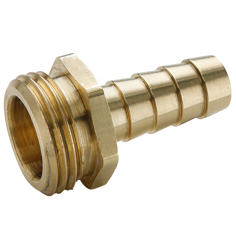 Brass Garden Hose Fittings Connector Hose Barb to Male Hose