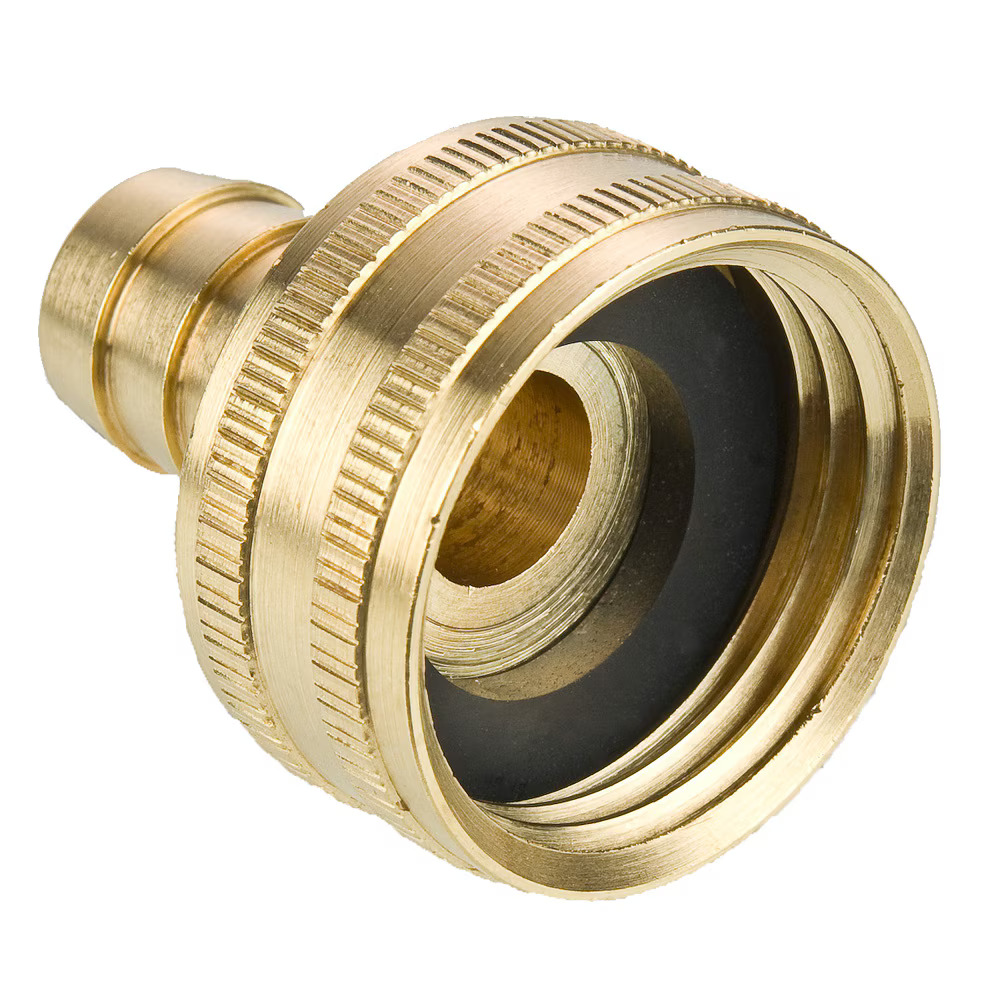 Brass Garden Hose Fittings Swivel Connector Swivel Female Garden Hose to Hose Barb