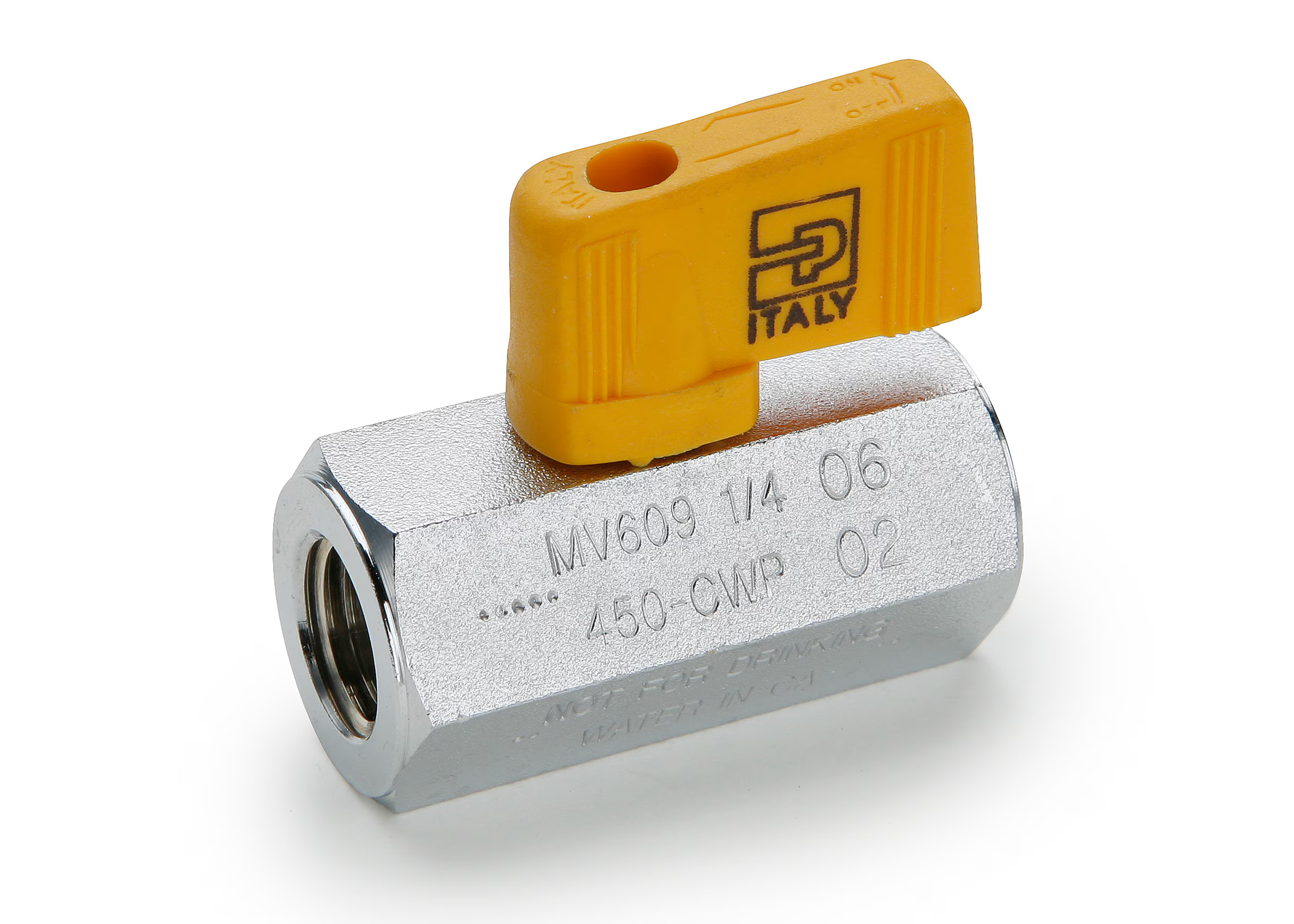 Industrial Ball Valves - Chrome Plated Brass Ball Valves Female Pipe Ends