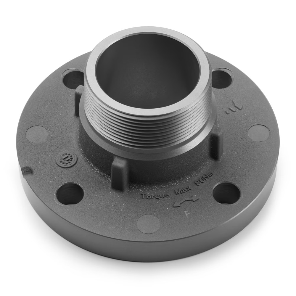 Transair® Fittings for Aluminum Pipe Male BSP Flange Adapter