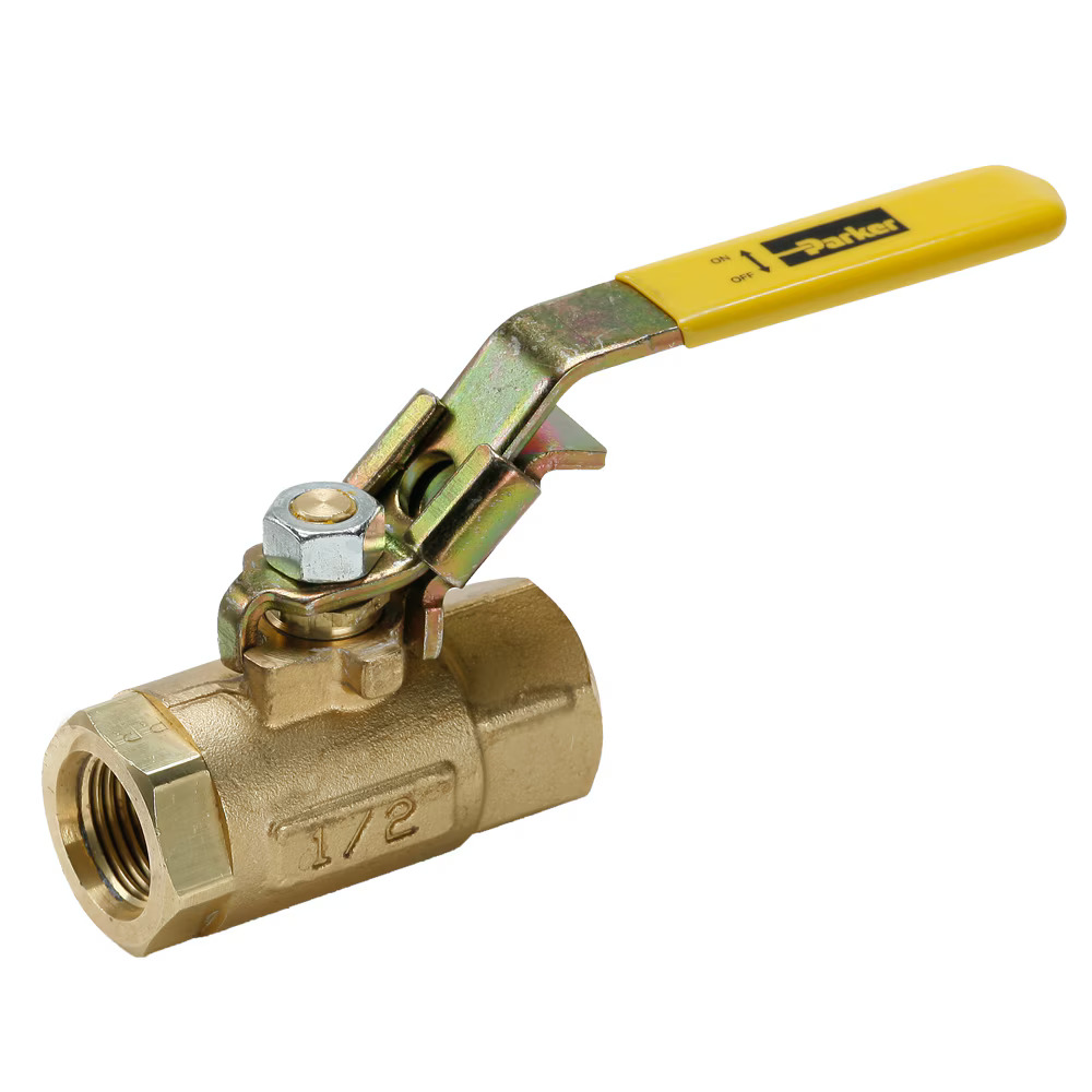 Industrial Brass Ball Valves In Line Female to Female