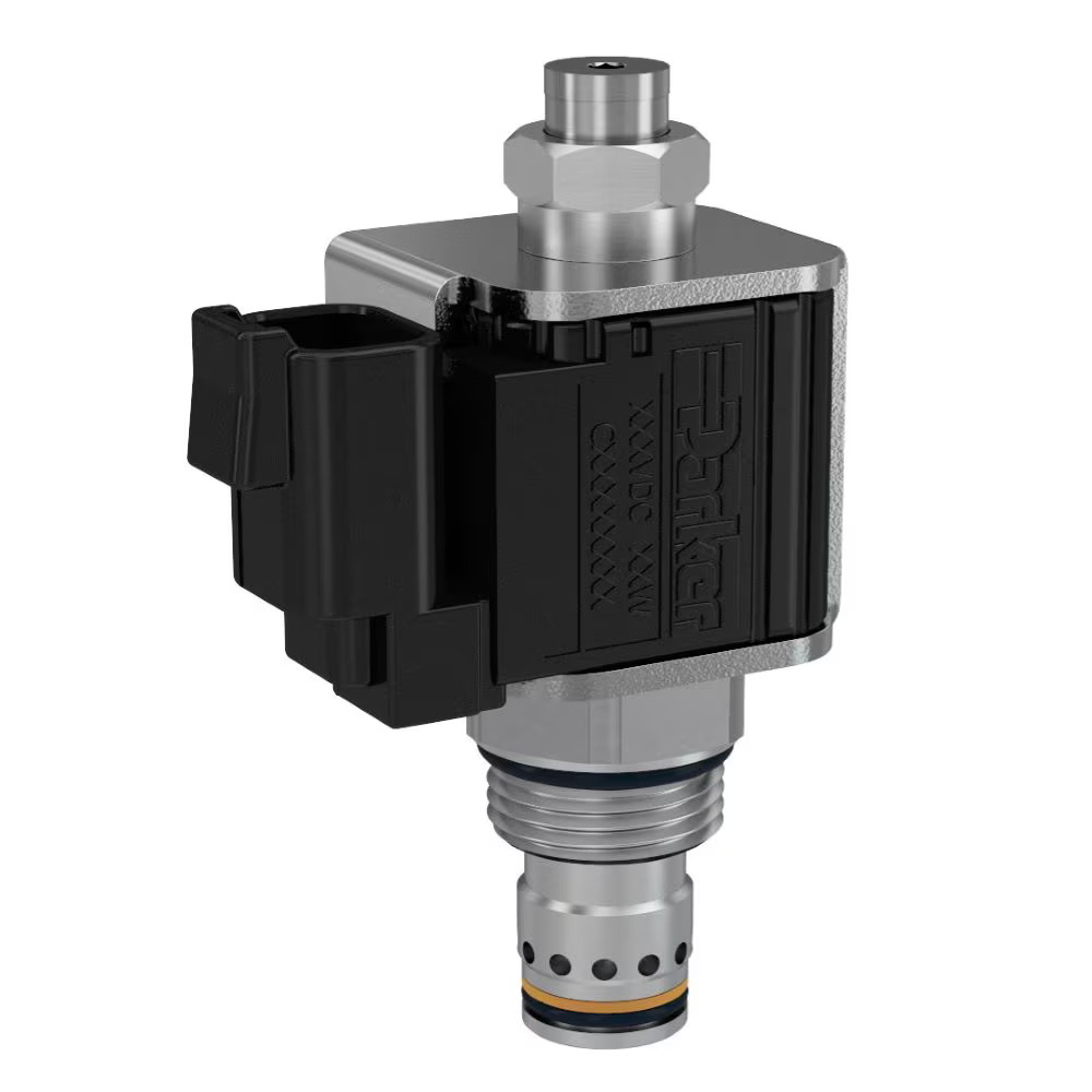 Pressure Relieving Proportional Valve 25 GAL/MIN 95 L/MIN Increasing Pressure/Increasing Current