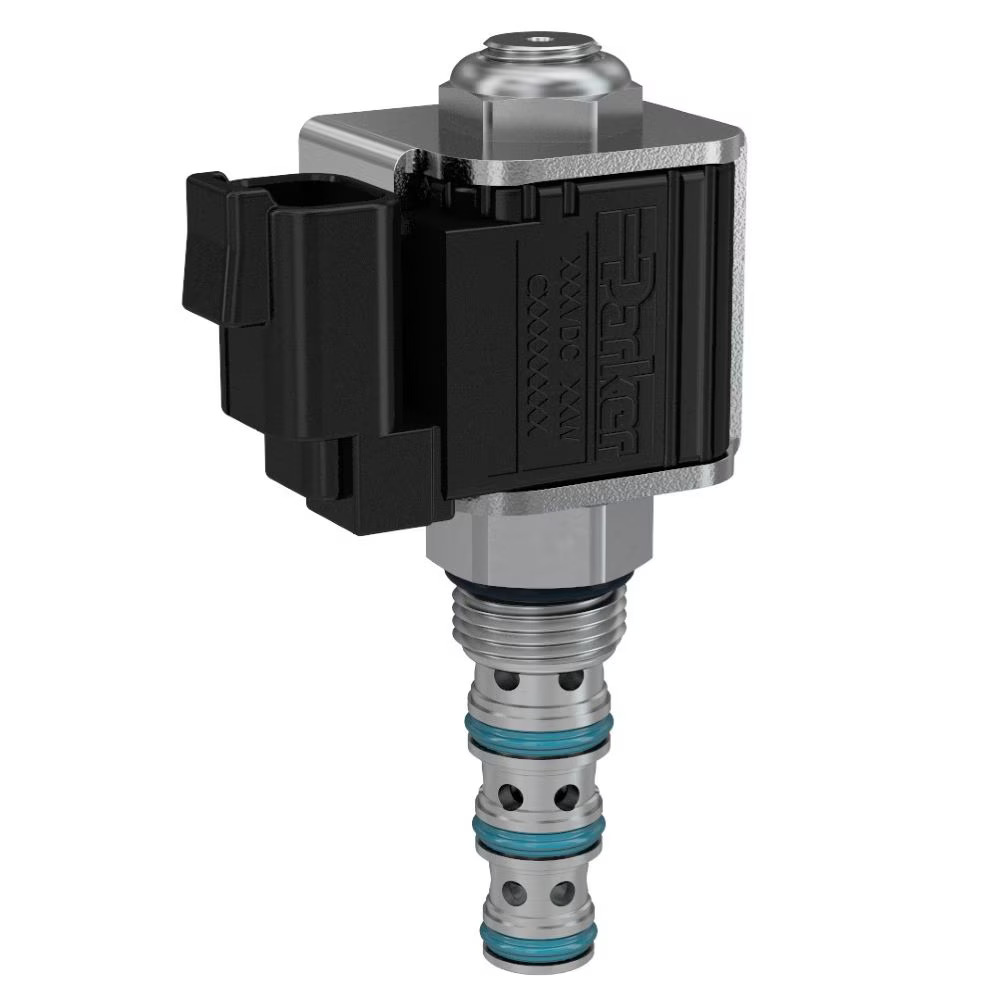 4 Way 2 Position Spool Type Solenoid Valve 4 GAL/MIN 15 L/MIN Electrical